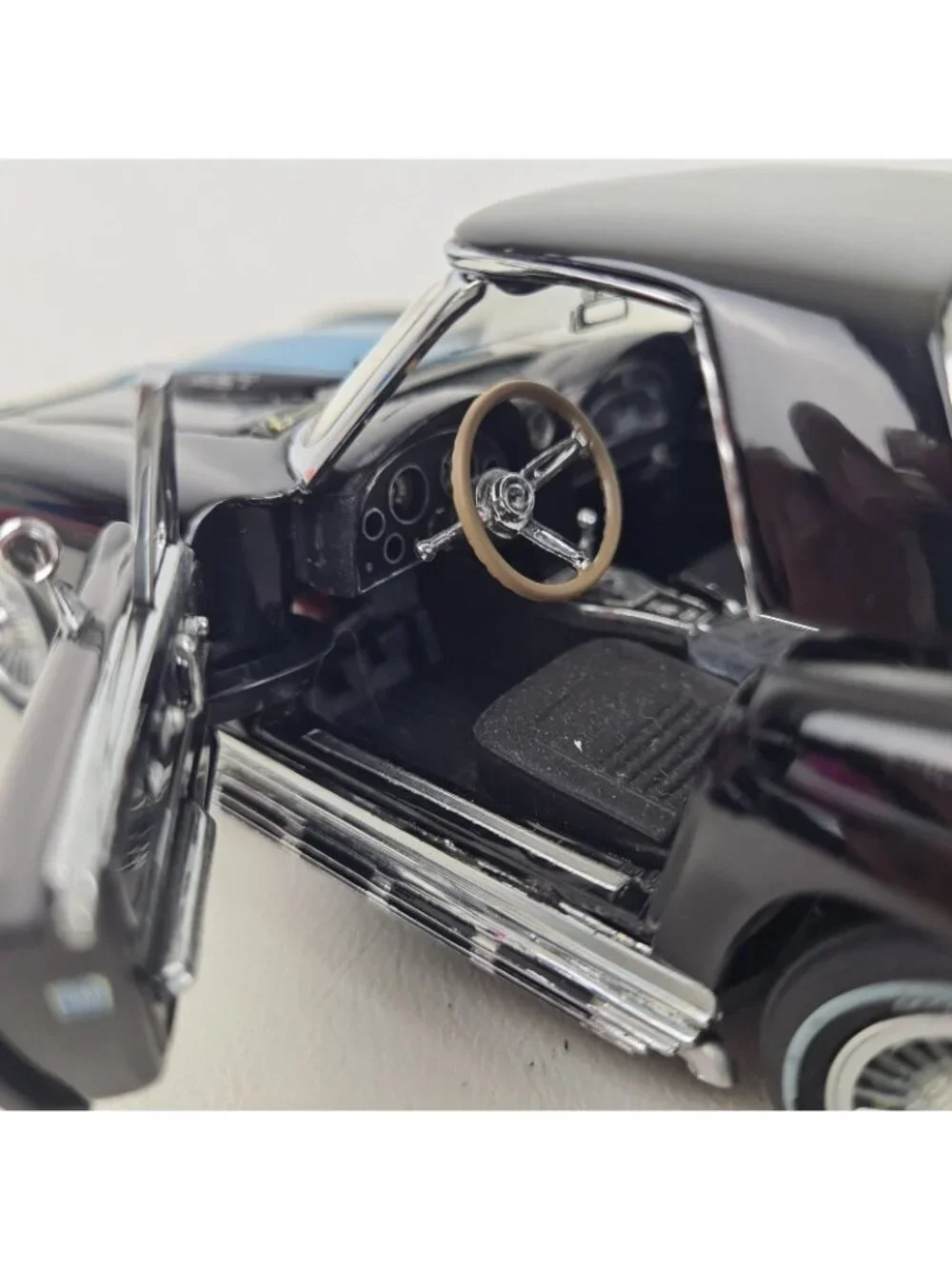 Franklin Mint Precicion 1967 Chevrolet Corvette 427 Black DieCast B11UL65
